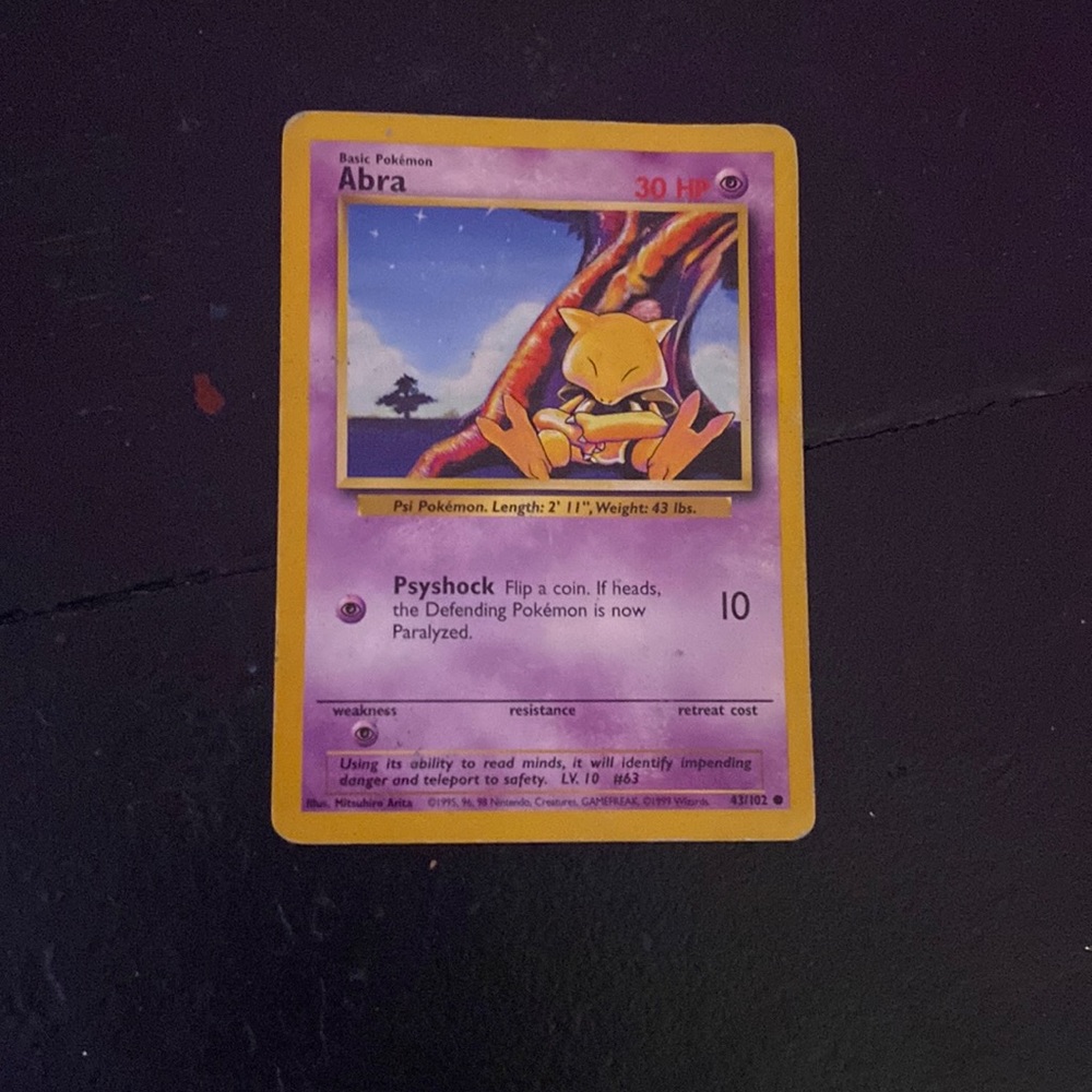 Pokémon card